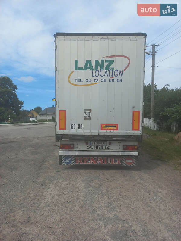 Тентованный борт (штора) - полуприцеп Schmitz Cargobull SO1 2008 в Рокитном фото 2 Тентованный борт (штора) - полуприцеп Schmitz Cargobull SO1 2008 в Рокитном