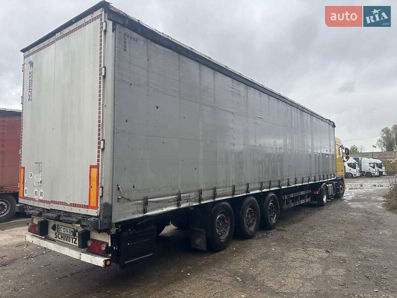Тентований борт (штора) - напівпричіп Schmitz Cargobull SO1 2007 в Львові