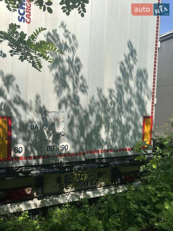 Тентований борт (штора) - напівпричіп Schmitz Cargobull SO1 2007 в Львові