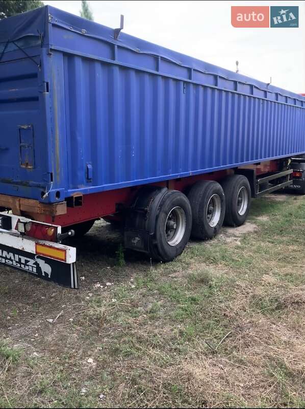 Зерновоз - напівпричіп Schmitz Cargobull SPR 24 2002 в Арцизові