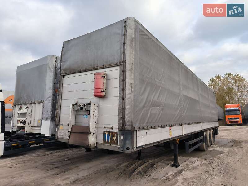 Тентованный борт (штора) - полуприцеп Schmitz Cargobull SPR 24 2007 в 