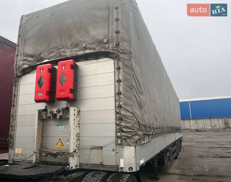 Тентований борт (штора) - напівпричіп Schmitz Cargobull SPR 24 2005 в Борисполі фото 2 Тентований борт (штора) - напівпричіп Schmitz Cargobull SPR 24 2005 в Борисполі