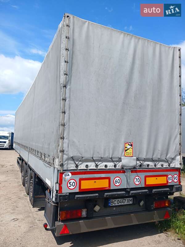 Тентованный борт (штора) - полуприцеп Schmitz Cargobull SPR 24 2002 в Львове
