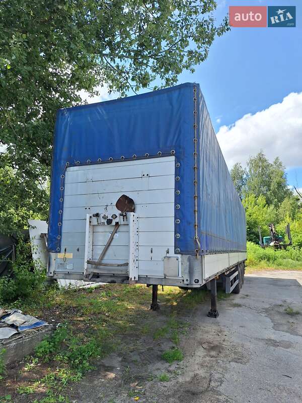 Бортовий напівпричіп Schmitz Cargobull SPR 24 2007 в Житомирі