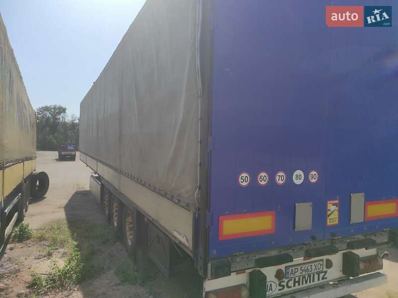 Тентований борт (штора) - напівпричіп Schmitz Cargobull SPR 24 2008 в Запоріжжі