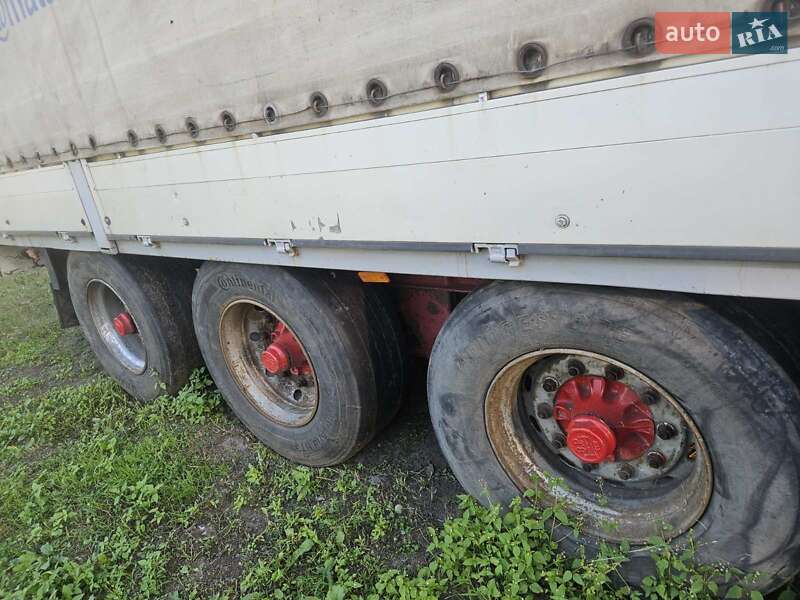Бортовий напівпричіп Schmitz Cargobull SPR 27 1999 в 