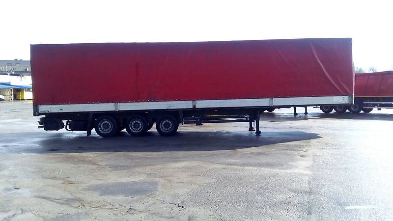 Тентований борт (штора) - напівпричіп Schmitz Cargobull SPR 2007 в Дніпрі