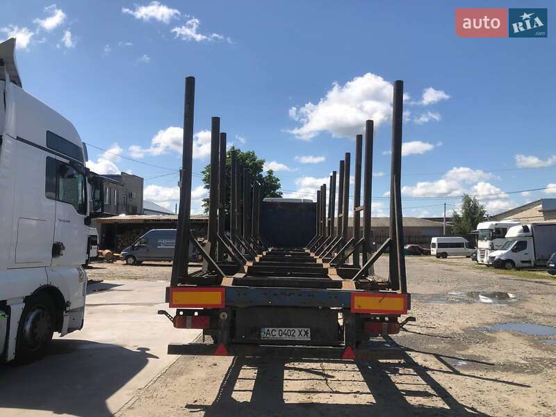 Лісовоз / Сортиментовоз - напівпричіп Schmitz Cargobull SPR 1995 в Ковелі