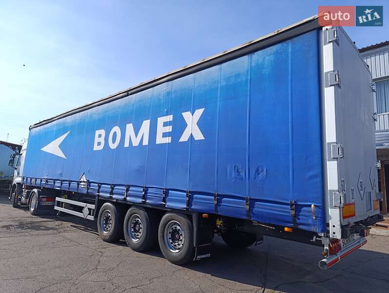 Тентованный борт (штора) - полуприцеп Schmitz Cargobull SSD 2003 в Ровно
