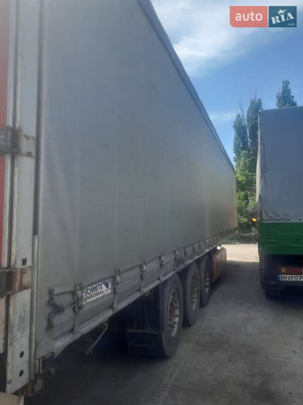 Тентованный борт (штора) - полуприцеп Schmitz S-01 2006 в Одессе фото 2 Тентованный борт (штора) - полуприцеп Schmitz S-01 2006 в Одессе