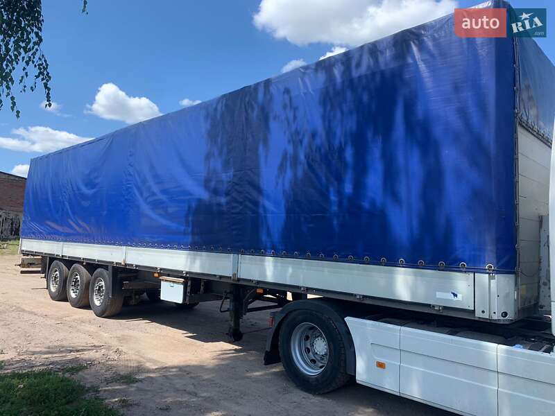 Тентованный борт (штора) - полуприцеп Schmitz S-01 2004 в Конотопе