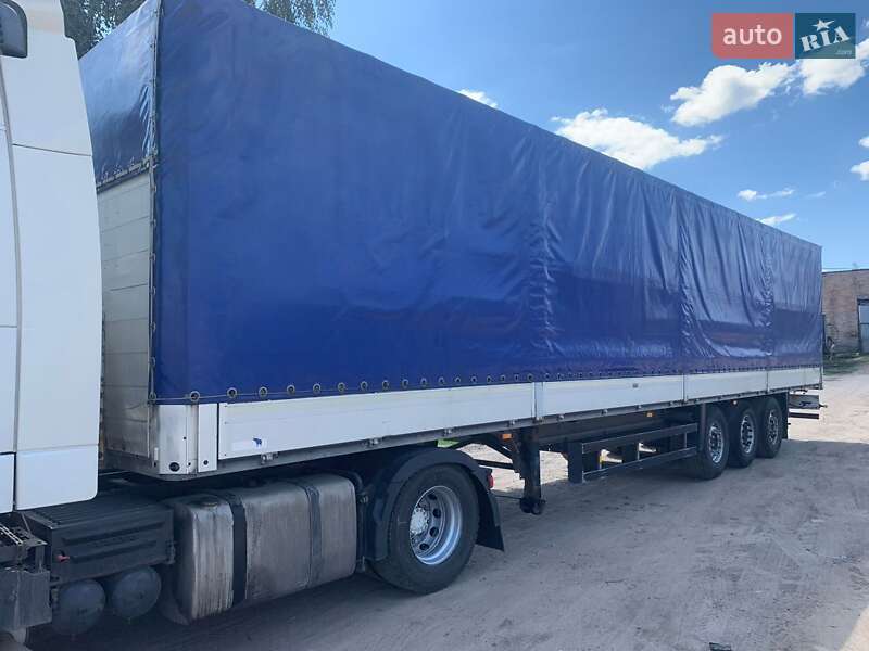 Тентованный борт (штора) - полуприцеп Schmitz S-01 2004 в Конотопе