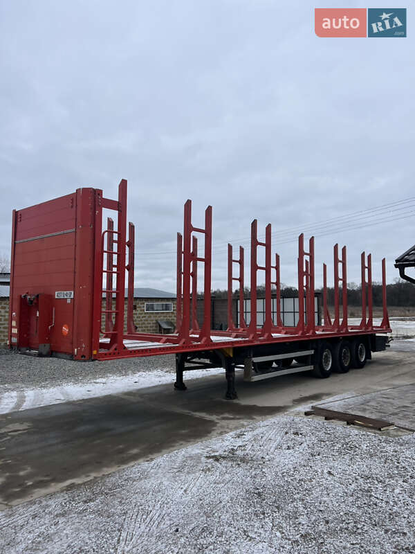 Лесовоз / Сортиментовоз - полуприцеп Schmitz S-01 2007 в Сарнах