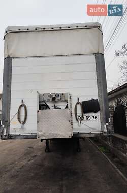 Тентованный борт (штора) - полуприцеп Schmitz S-01 2007 в 