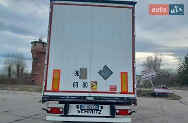 Тентованный борт (штора) - полуприцеп Schmitz S-01 2014 в 