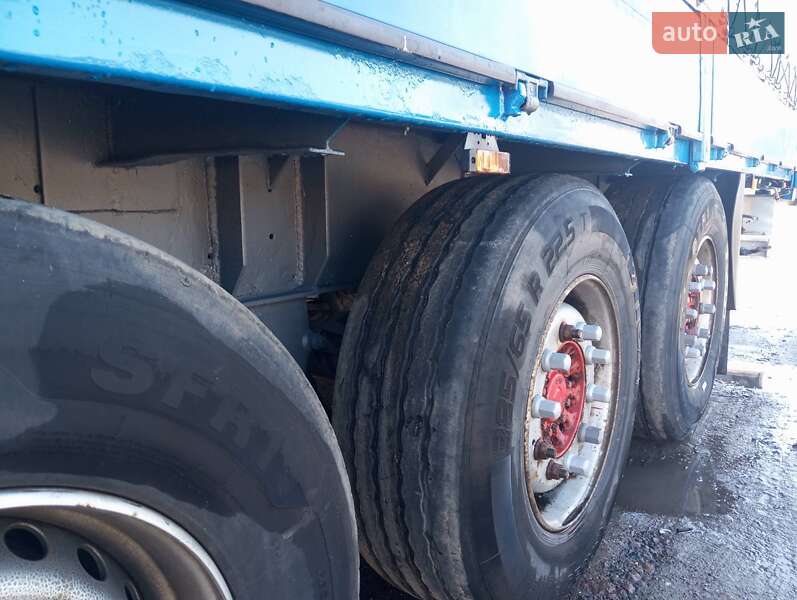 Тентованный борт (штора) - полуприцеп Schmitz S-01 2002 в Ковеле