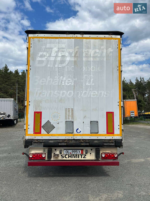 Тентованный борт (штора) - полуприцеп Schmitz S-01 2008 в Вышгороде