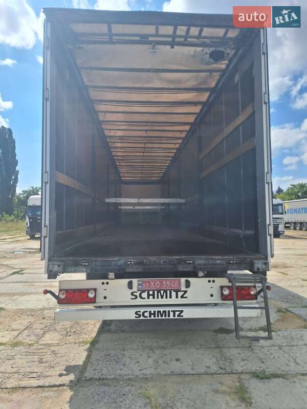 Тентований борт (штора) - напівпричіп Schmitz S-01 2008 в Одесі