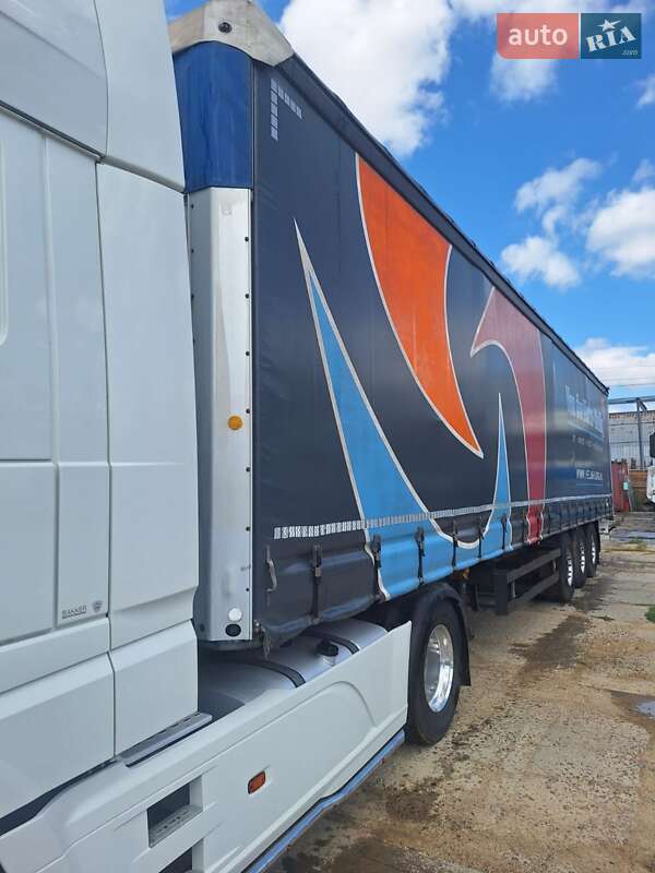 Тентований борт (штора) - напівпричіп Schmitz S-01 2008 в Одесі