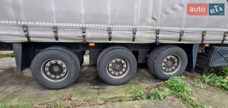 Тентованный борт (штора) - полуприцеп Schmitz S-01 2003 в Пустомытах