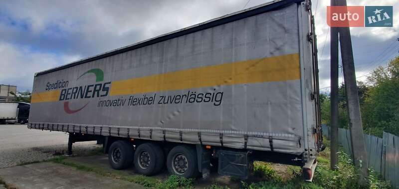 Тентованный борт (штора) - полуприцеп Schmitz S-01 2003 в Пустомытах
