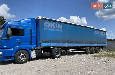 Тентованный борт (штора) - полуприцеп Schmitz S-01 2002 в Пилиповичах