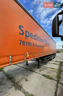 Тентованный борт (штора) - полуприцеп Schmitz S-01 2011 в Киеве