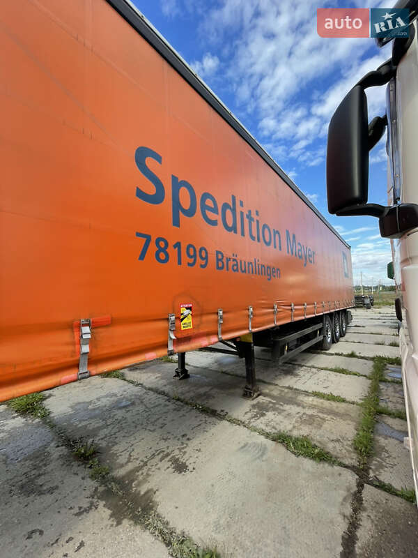 Тентований борт (штора) - напівпричіп Schmitz S-01 2011 в Києві