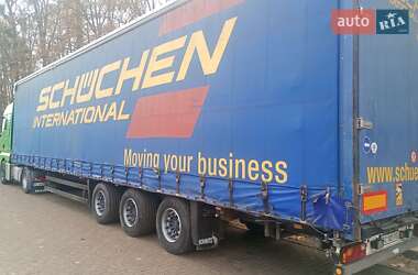 Тентованный борт (штора) - полуприцеп Schmitz S-01 2004 в Шептицькому