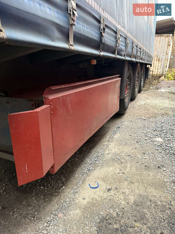 Тентованный борт (штора) - полуприцеп Schmitz S-01 2008 в Киеве