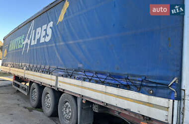 Тентований борт (штора) - напівпричіп Schmitz S-01 2002 в Врадіївці