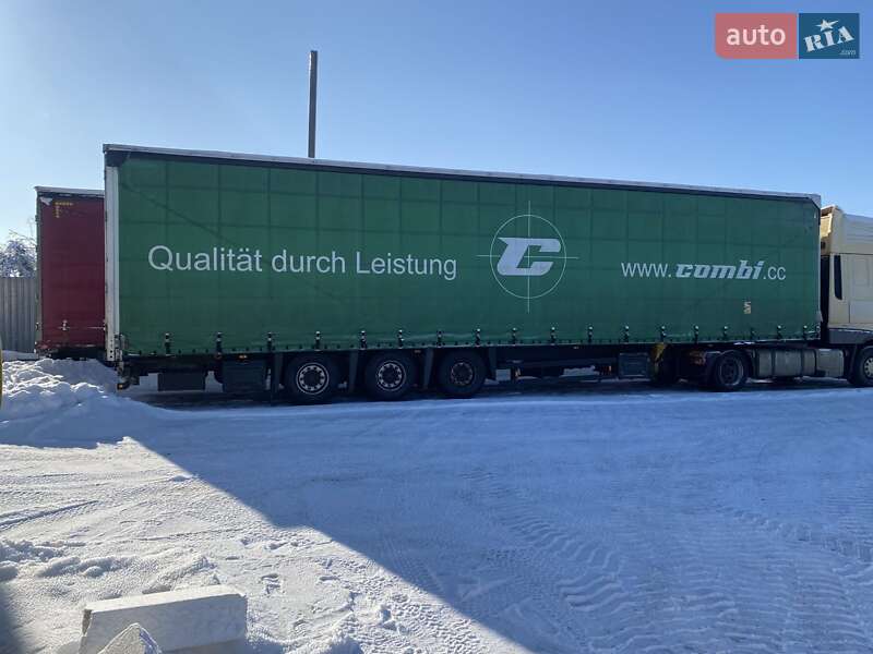 Тентованный борт (штора) - полуприцеп Schmitz S-01 2008 в Киеве фото Тентованный борт (штора) - полуприцеп Schmitz S-01 2008 в Киеве