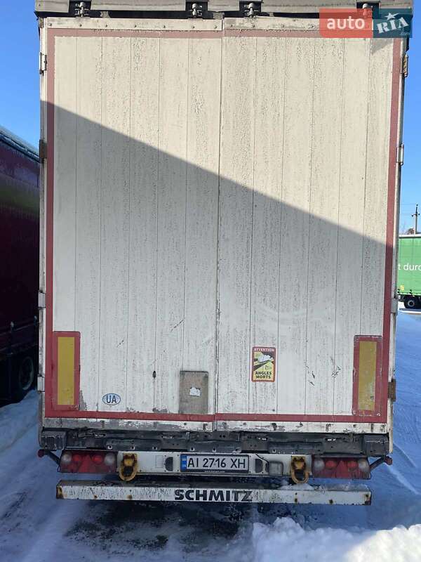 Тентованный борт (штора) - полуприцеп Schmitz S-01 2008 в Киеве фото 3 Тентованный борт (штора) - полуприцеп Schmitz S-01 2008 в Киеве