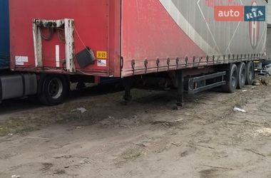 Тентований борт (штора) - напівпричіп Schmitz S-01 2001 в Броварах