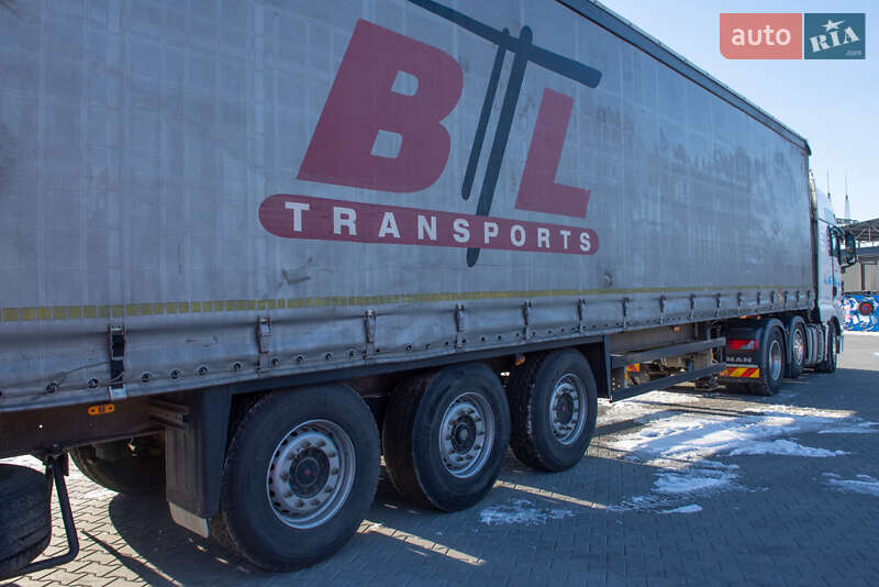 Тентованный борт (штора) - полуприцеп Schmitz SCB 2011 в Житомире