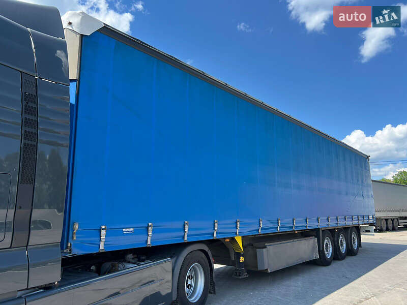 Тентований борт (штора) - напівпричіп Schmitz SCB 2013 в Чернівцях