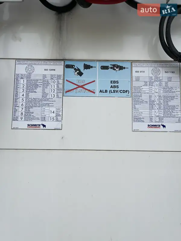 Інші причепи Schmitz SCB 2012 в Хмельницькому документ 2 фото Інші причепи Schmitz SCB 2012 в Хмельницькому документ