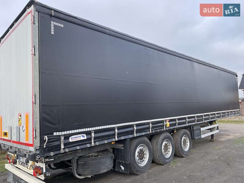 Тентованный борт (штора) - прицеп Schmitz SCB 2017 в Ровно фото 2 Тентованный борт (штора) - прицеп Schmitz SCB 2017 в Ровно