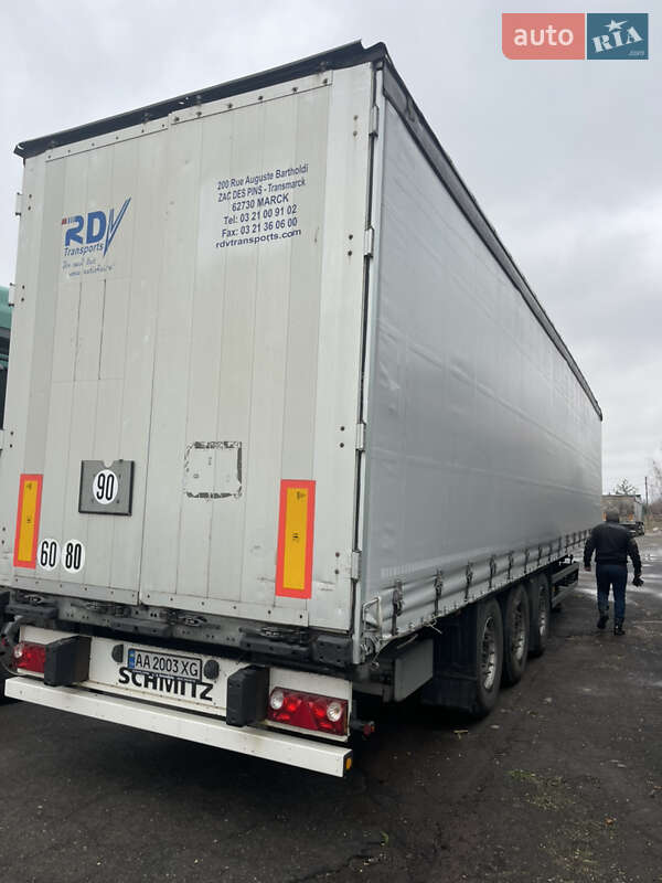 Тентований борт (штора) - напівпричіп Schmitz SCS 24 2010 в Києві фото 14 Тентований борт (штора) - напівпричіп Schmitz SCS 24 2010 в Києві