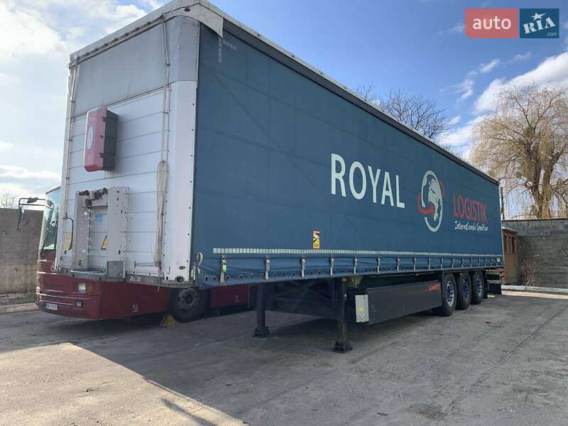 Бортовой полуприцеп Schmitz SCS 24 2013 в Березному