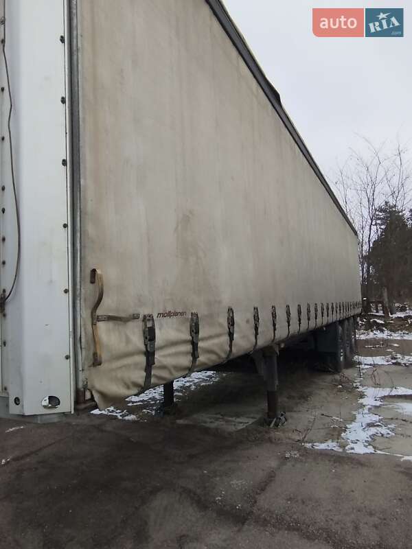 Тентований борт (штора) - напівпричіп Schmitz SCS 24 2008 в Броварах фото 2 Тентований борт (штора) - напівпричіп Schmitz SCS 24 2008 в Броварах