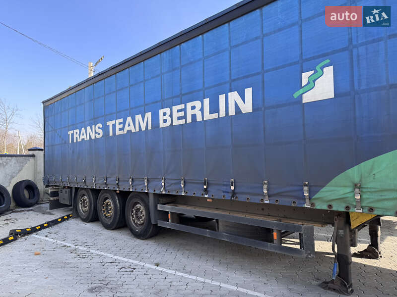 Тентований борт (штора) - напівпричіп Schmitz SCS 24 2006 в Львові фото 3 Тентований борт (штора) - напівпричіп Schmitz SCS 24 2006 в Львові