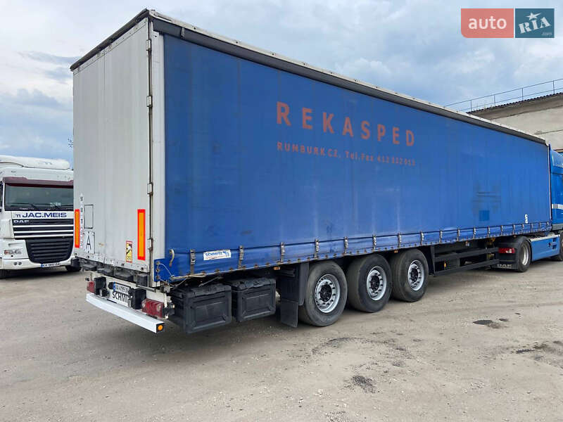Тентований борт (штора) - напівпричіп Schmitz SCS 24 2007 в Києві