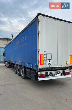 Тентованный борт (штора) - полуприцеп Schmitz SCS 24 2007 в 