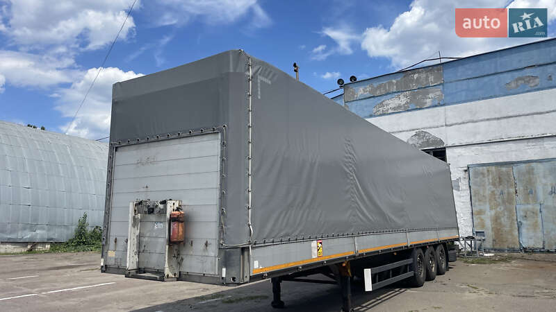 Тентований борт (штора) - напівпричіп Schmitz SCS 24 2005 в 