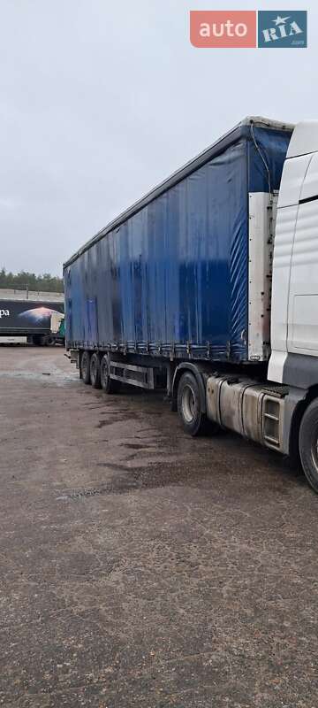 Тентованный борт (штора) - полуприцеп Schmitz SCS 24 2001 в Харькове