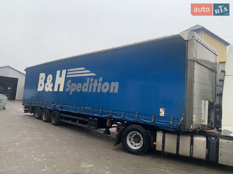 Тентованный борт (штора) - полуприцеп Schmitz SCS 24 2008 в Хусте