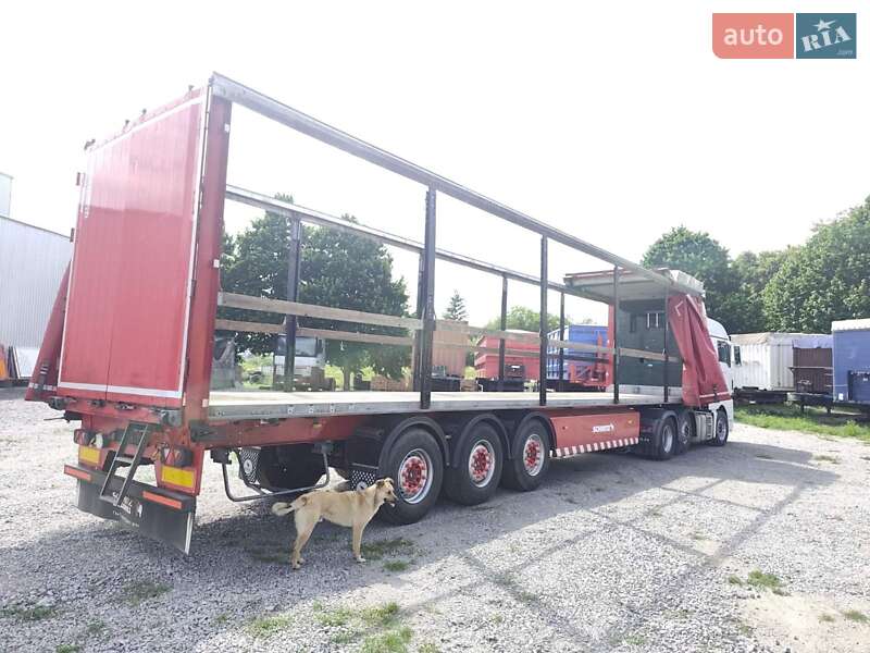 Тентований борт (штора) - напівпричіп Schmitz SCS 24L-1362EB 2010 в Умані