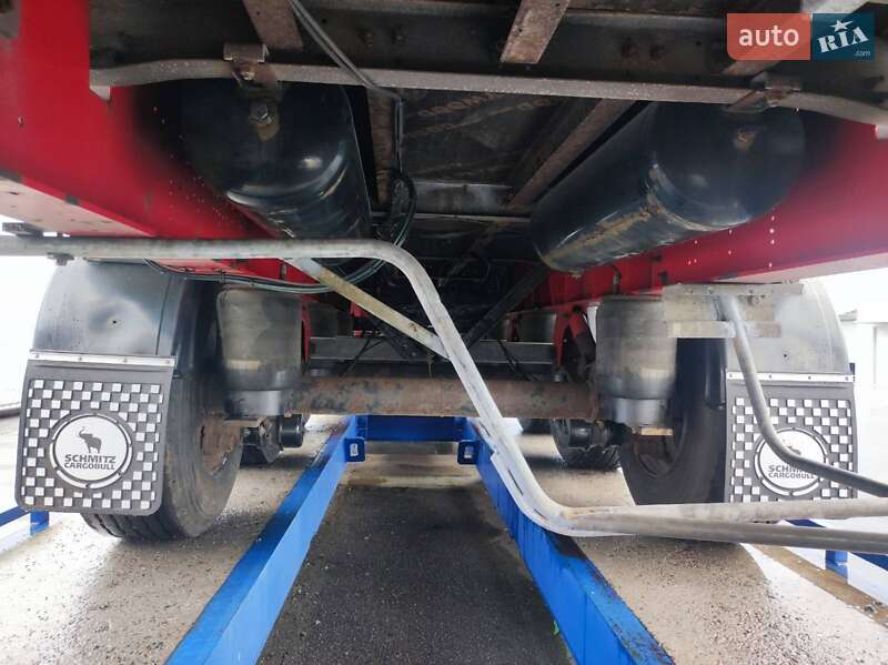 Тентований борт (штора) - напівпричіп Schmitz SCS 24L-1362EB 2010 в Умані