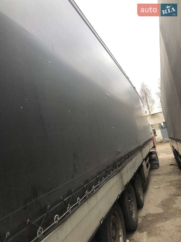 Тентований борт (штора) - напівпричіп Schmitz SCS 27 2006 в 